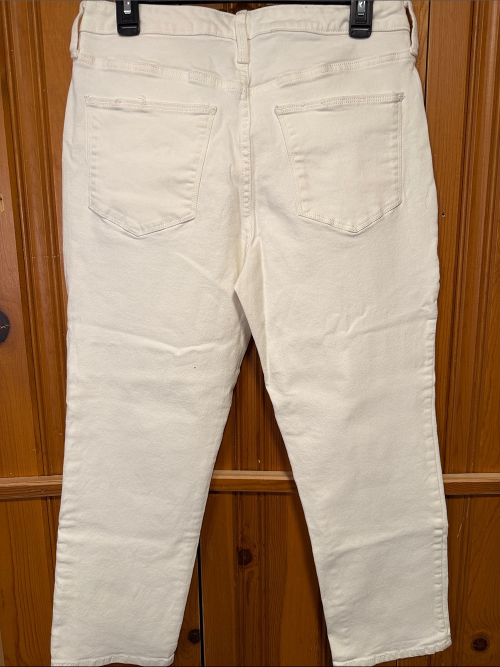 Universal Thread Women's Cream Cropped Jeans - Picture 7 of 7